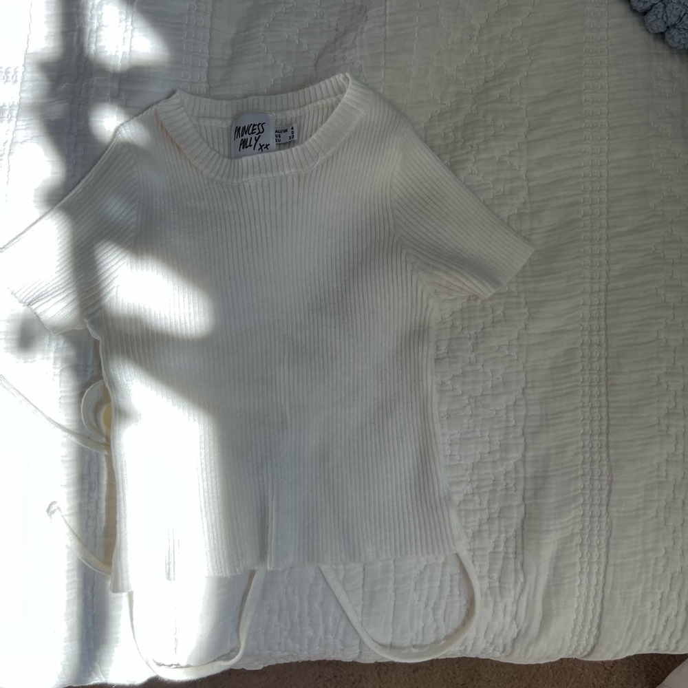 Cropped short sleeve
